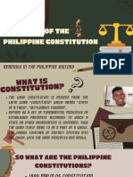Evolution of Phil. Constitution