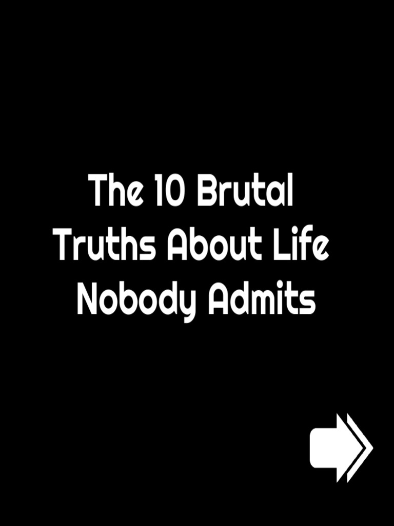 10 Brutal Truths About Life Pdf
