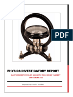 XII Physics-Investigatory-report - Earths Magnetic Field