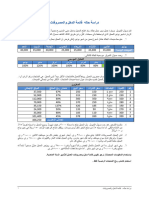 دراسة حالة - قائمة الدخل