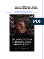 The Anthropology of Religion Magic and Witchcraft 4th Edition Ebook PDF