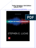 Download The Art of Public Speaking 12th Edition eBook PDF pdf