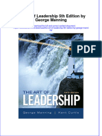Download The Art of Leadership 5th Edition by George Manning pdf