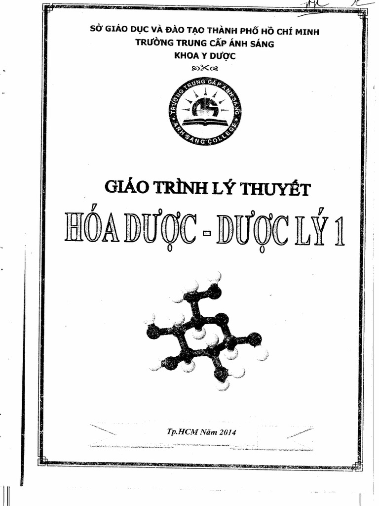 (123doc) Giao Trinh Ly Thuyet Hoa Duoc Duoc Ly 1 | PDF