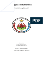 Makalah Matematika Tiga Dimensi