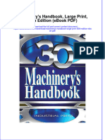 Machinerys Handbook Large Print 30th Edition Ebook PDF