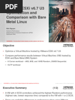 Vmware Esxi Optimization and Comparison With Baremetal Linux