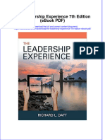 The Leadership Experience 7th Edition Ebook PDF