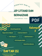 Konsep Ijtihad Dan Bermazhab