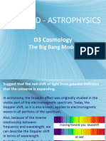 D3 - Cosmology