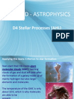 D4 - Stellar Processes