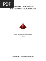 Download Microsoft Visual Basic 6  Net by Muhammad Rachman Nurhakim SN70211103 doc pdf