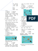 Latihan PTS IPA Semester 1 - Ekosistem