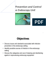 Infection Prevention and Control in The Endoscopy Unit