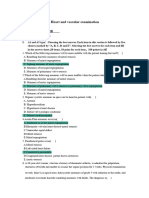 Heart and Vascular Examination