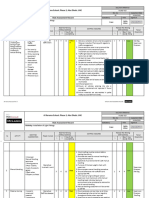 Risk Assessment For Installation of Light Fittings