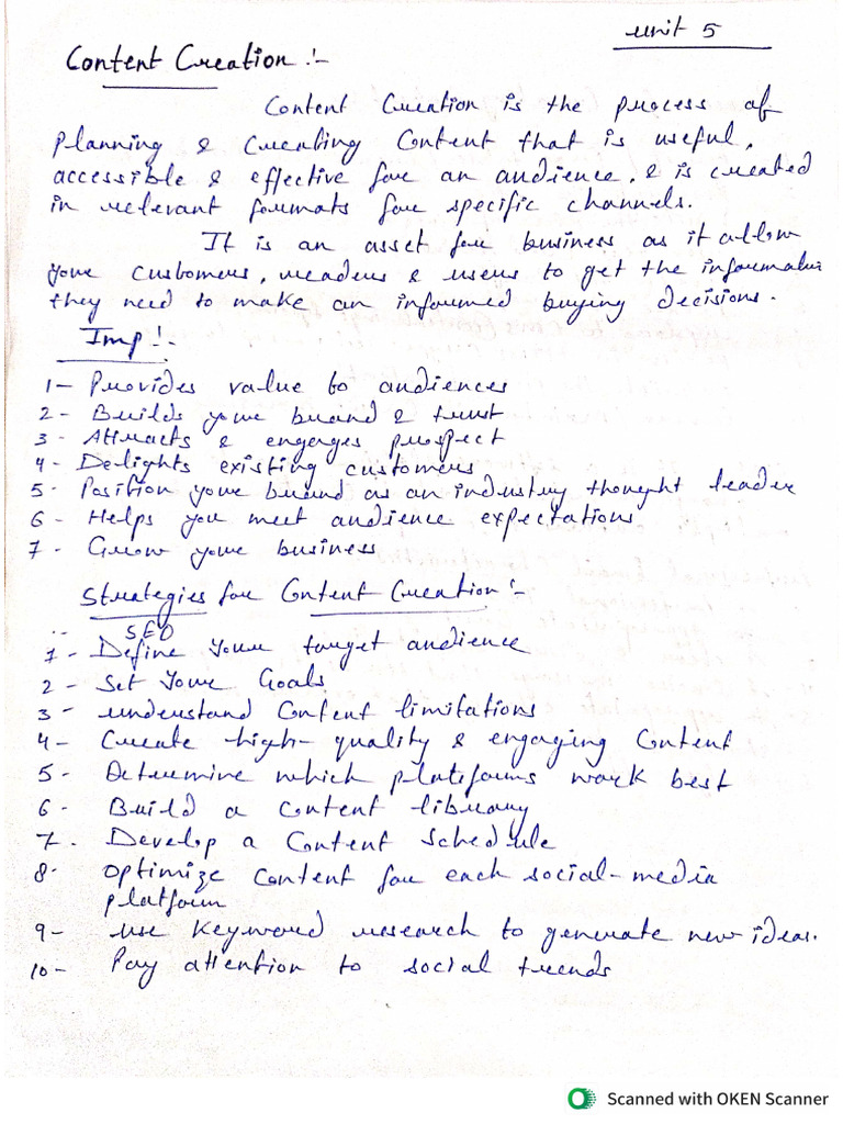 Unit - 5 Notes, TC, BAS301,401 | PDF