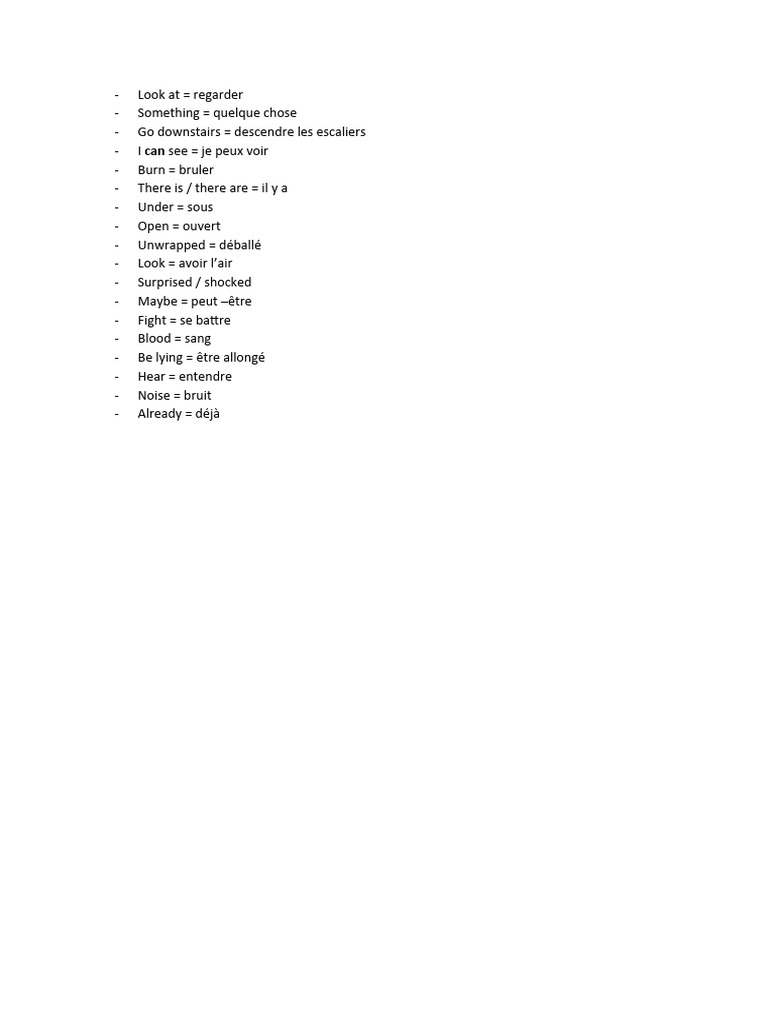 Vocabulaire tableau 2 pdf