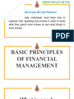 Basic Principle in Financial Management