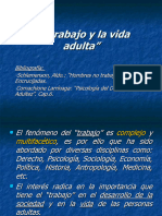 El Trabajo y La Vida Adulta