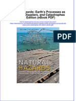 Natural Hazards Earths Processes As Hazards Disasters and Catastrophes 4th Edition Ebook PDF