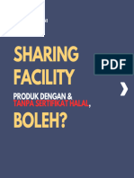 Sharing Facility Produk Halal