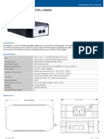 Datasheet - POE Usage Geovision