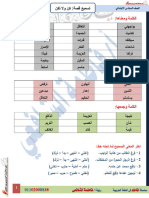مراجعة لغة عربية - 6 ب - ترم 1 - ذاكرولي