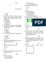 PAS Genap Matematika Kelas 3 SD