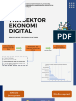 Rekomendasi Program Pelatihan Ekonomi Digital Dan Manufaktur