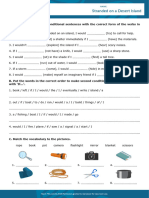 Stranded On A Desert Island Interactive Worksheet