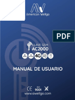 Manual GSM AC2000 - 4G