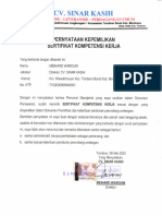 Cv. Sinar Kasih - Personil RKB SMPN 4 Tombariri 2023