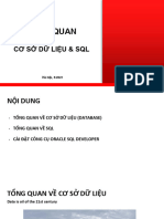 Bài 1. T NG Quan SQL