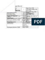 Jawaban Hasil Observasi
