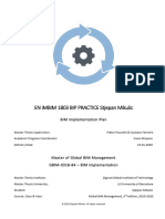 BIM Implementation Plan by Stjepan Mikulic