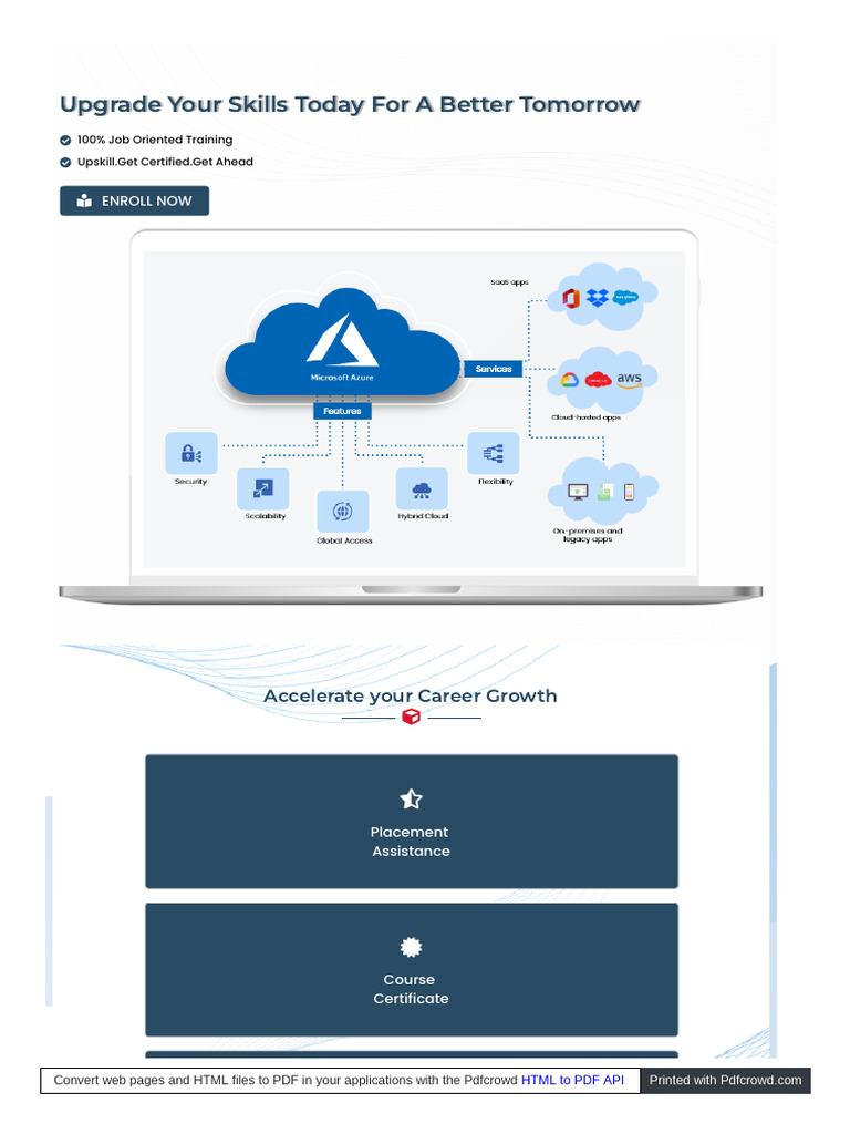 Cloud Training for Career Growth | PDF | World Wide Web | Internet & Web