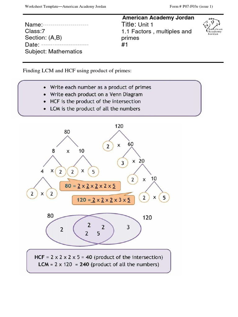 Worksheet #1 G7-1.1 | PDF | Computers | Technology & Engineering