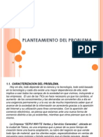 Plantamiento de Investigación