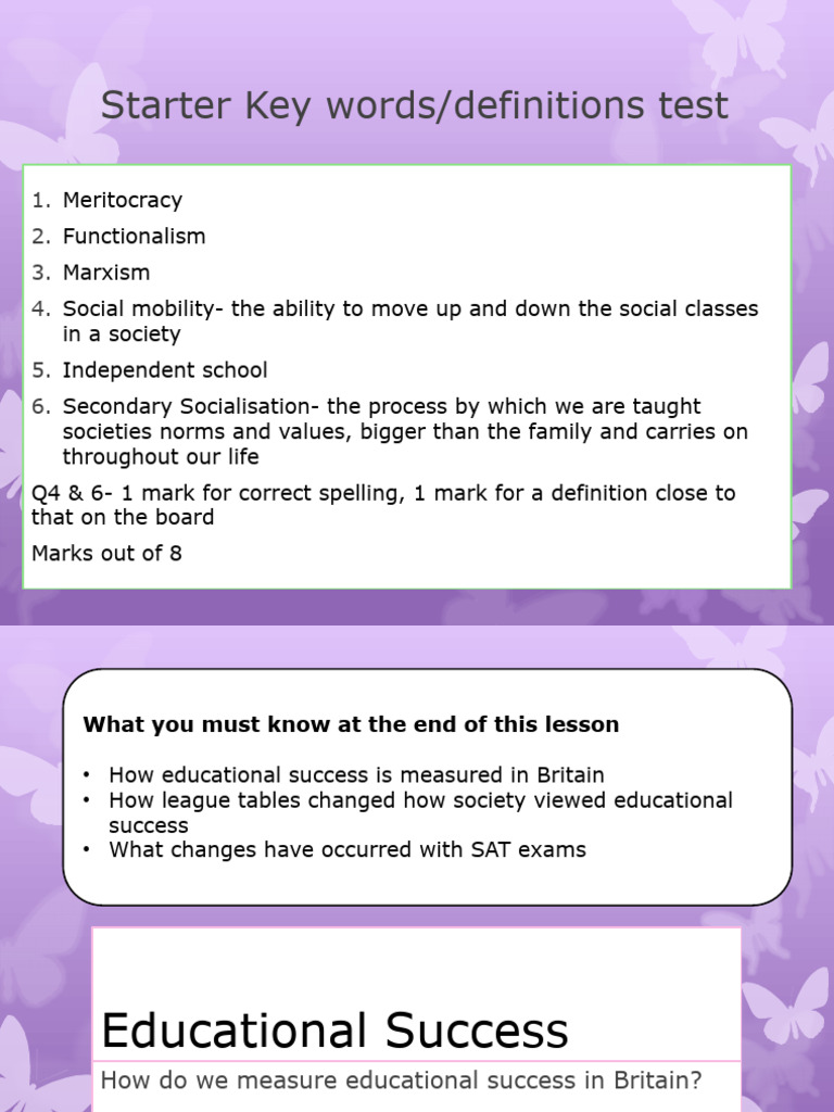 Edicatopm Lesson 7 - Measuring Success | PDF