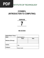 (M6-TECHNICAL) Information System and Database - Capistrano