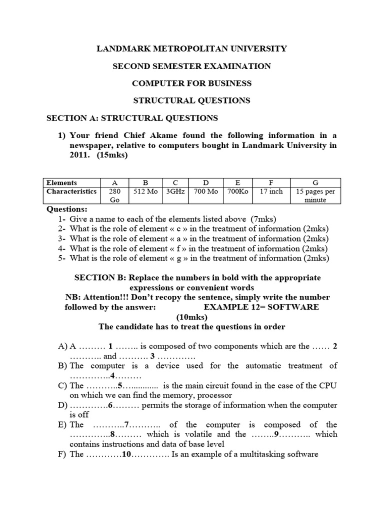 Computer For Business | PDF | Central Processing Unit | Software