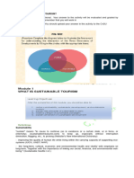 Sustainable Tourism Module