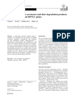 Sweetener & Degradation Product - HPLC