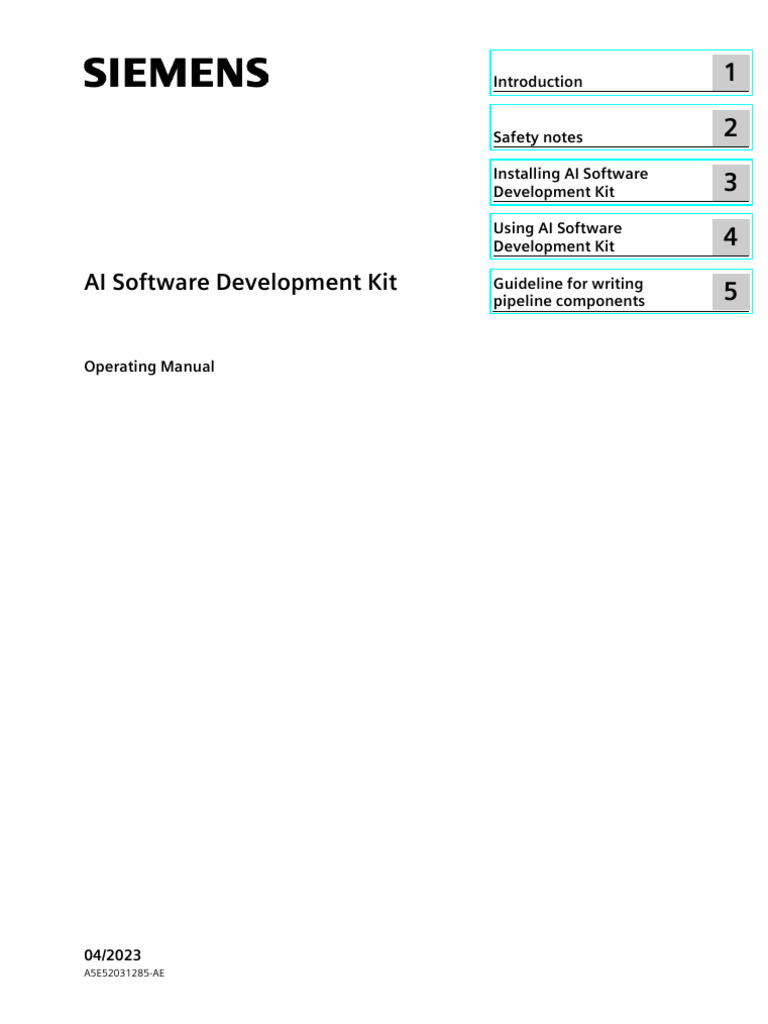 AI Software Development Kit User Manual v1.4.1 | PDF | Proxy Server ...