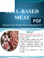 Cell Based Meat
