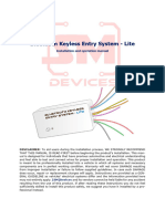 Bluetooth Keyless Entry System Lite