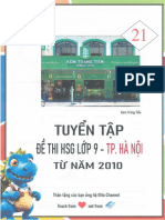 21. Tuyển Tập Đề Thi Hsg Tp. Hà Nội Từ 2010