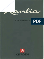 Xantia Notice X1 1994