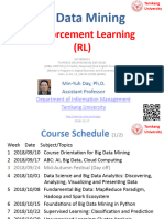 Reinforcement Learning (RL) : Big Data Mining